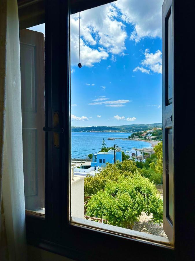 Paralia Agias Foteinis Vasilikos Apartments מראה חיצוני תמונה